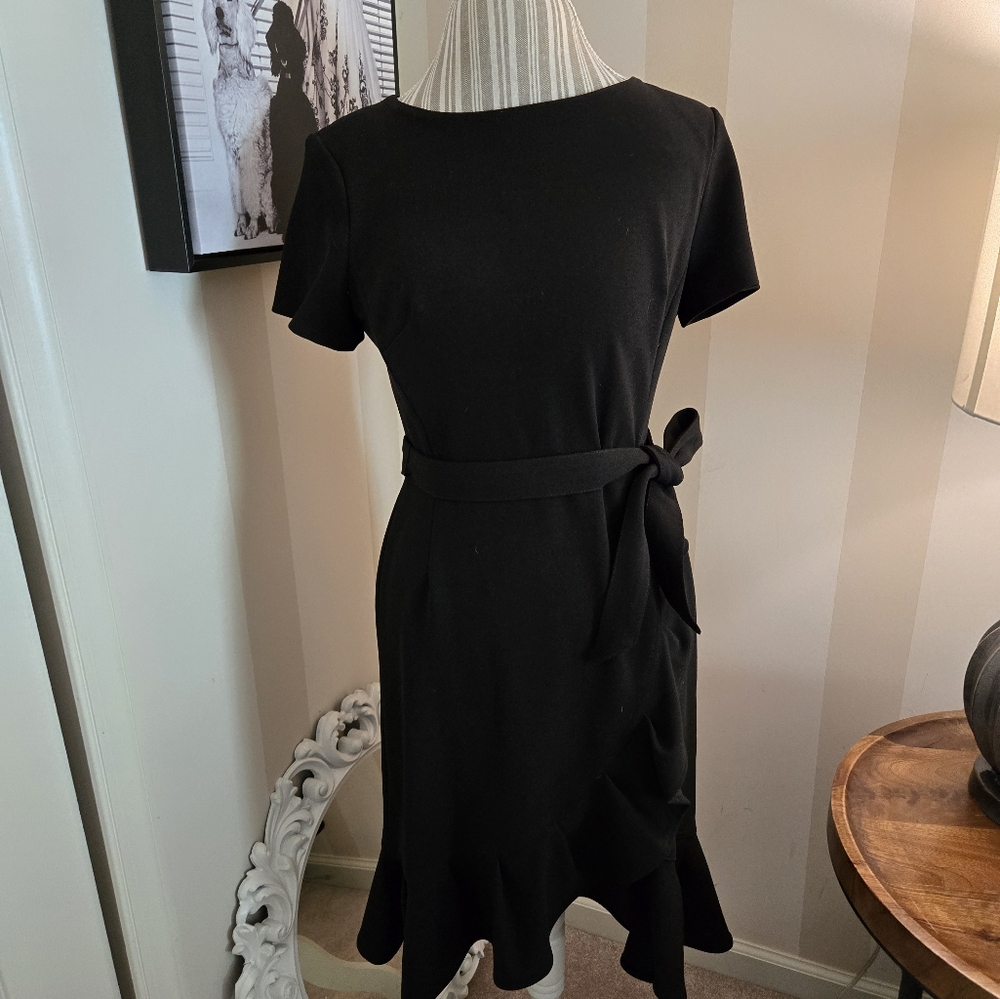 Calvin Klein Black Dress Sz 8